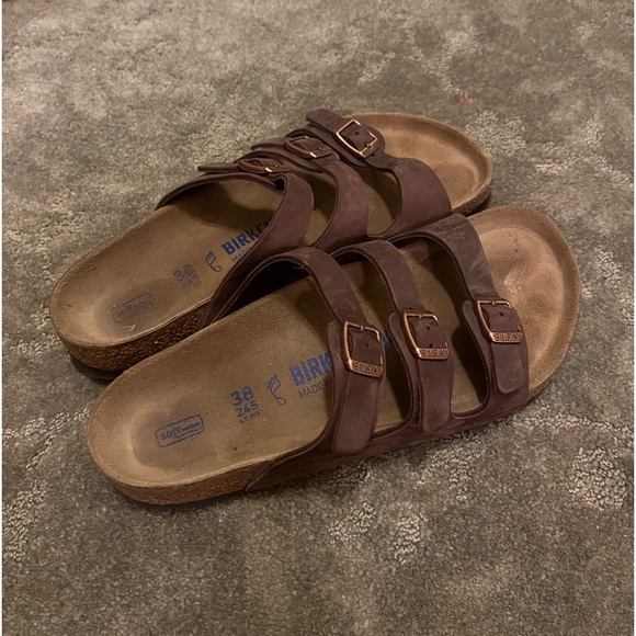 BIRKENSTOCK Florida Soft Footbed Habana Size: 38 - Picture 4 of 8